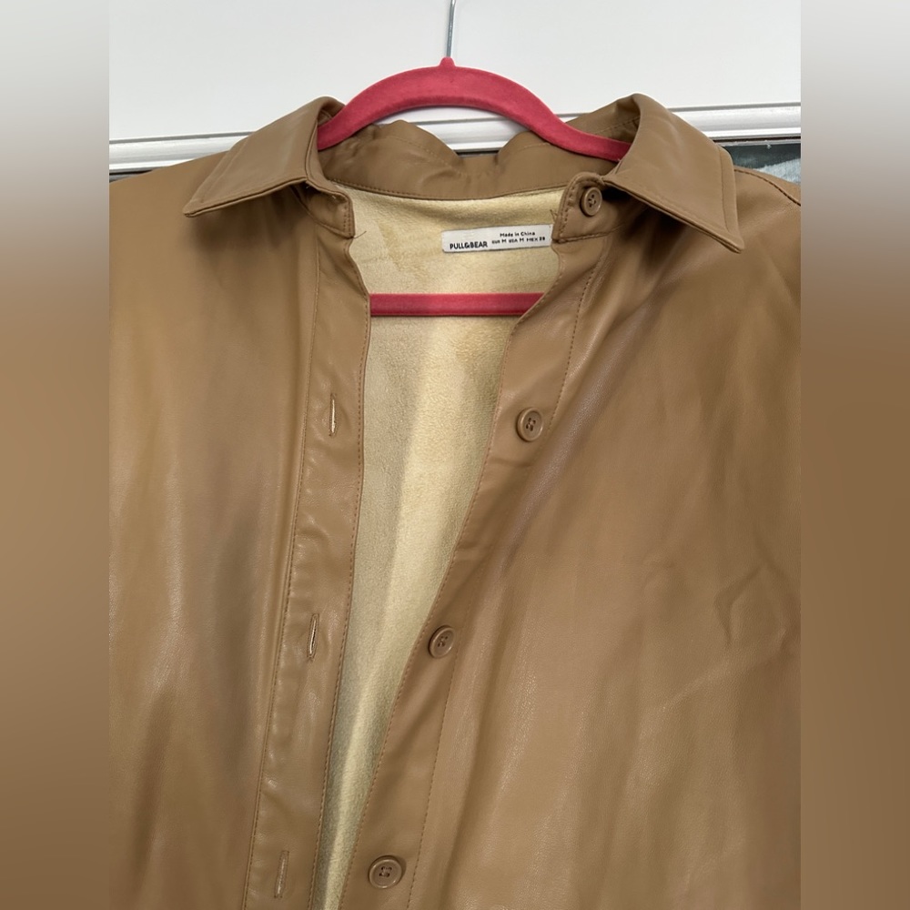 Leather Fall jacket❤️oversize - Picture 2 of 6